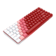 Dareu A84 Tri-mode Connection 100% Hotswap RGB LED Backlit Mechanical Gaming Keyboard With Customized TTC Flame Red Switch