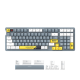 Dareu A98 Tri-mode Connection 100% Hotswap RGB Backlit PBT keycaps 98 Key Gasket Structure Mechanical Gaming Keyboard