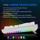 EYOOSO K620 USB Mechanical Gaming Keyboard Red Switch 87 Key Backlit