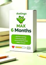 cdkeysales.com, Super Duolingo MAX 6 Months Subscription