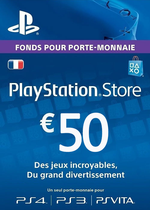 Official Play Station Network 50 EUR FR Play Station Network 50 EUR FR