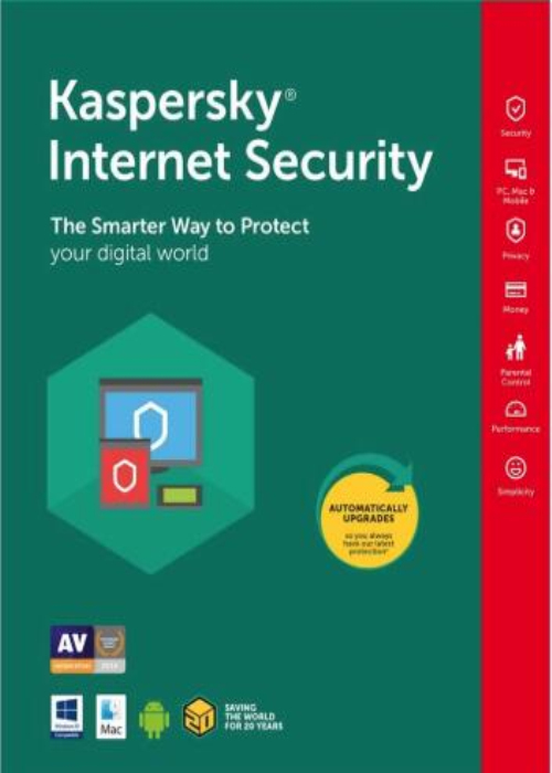 Kaspersky Internet Security 3 PC 1 Year Key Global