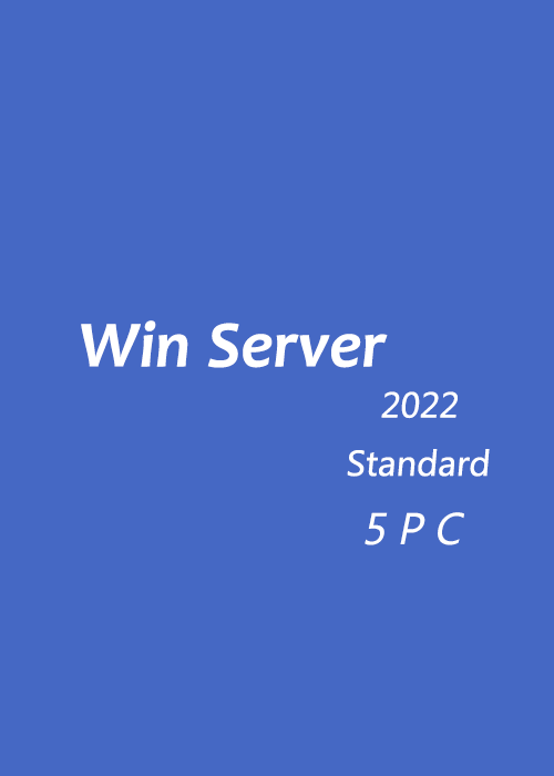 Win Server 2022 Standard Key Global(5PC), Cdkeysales May