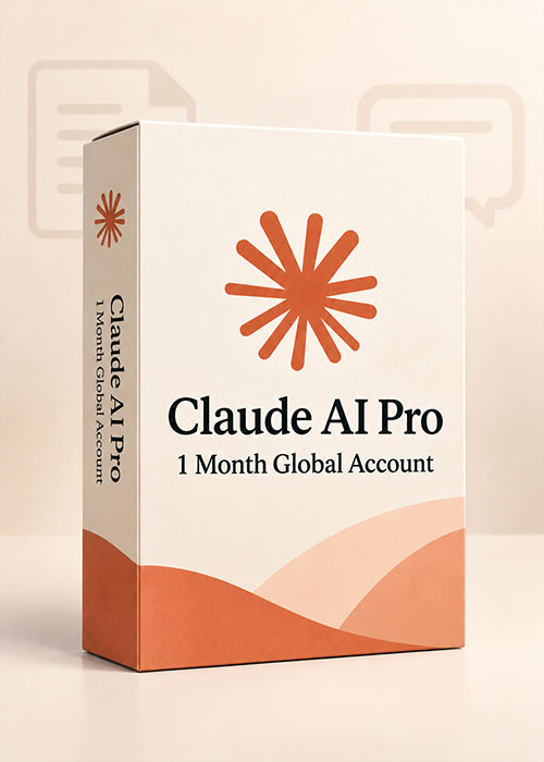 cdkeysales, Claude AI Pro 1 Month Global Account