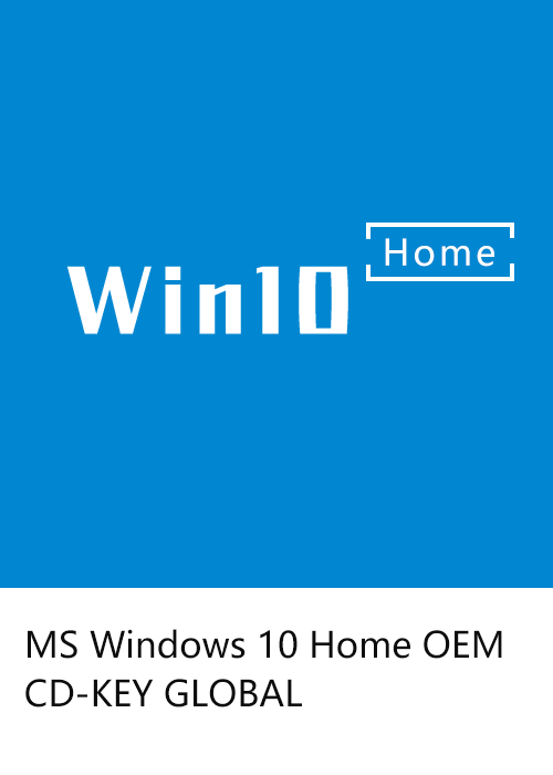 MS Windows 10 Home OEM CD-KEY GLOBAL-Lifetime