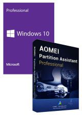 CDKeysales.com, Windows10 PRO OEM+AOMEI Partition Assistant Professional + Free Lifetime Upgrades Key Global Official Windows10 PRO OEM+AOMEI Partition Assistant Professional + Free Lifetime Upgrades Key Global