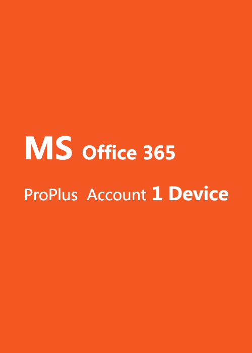 MS Office 365 Account Global 1 Device, Cdkeysales March