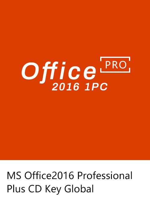 MS Office2016 Professional Plus CD Key Global
