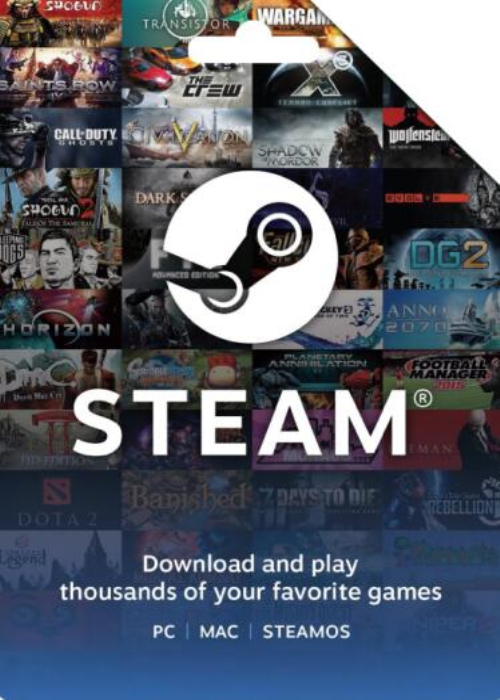 Official Steam Gift Card 40 HKD Global Steam Gift Card 40 HKD Global