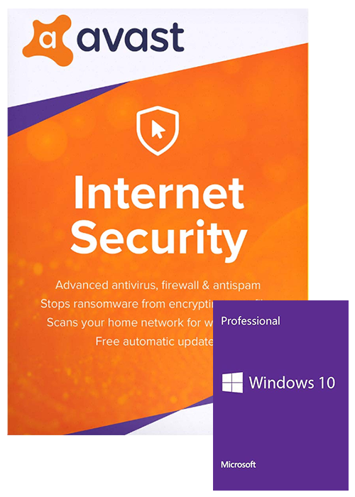 Official Windows 10 Pro OEM+Avast Internet Security 1 PC 1 Year Key Global Windows 10 Pro OEM+Avast Internet Security 1 PC 1 Year Key Global