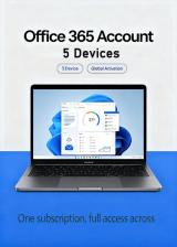MS Office 365 Account Global 5 Devices