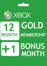 CDKeysales.com, Xbox Live 12+1 Months Gold Membership Card Global Official Xbox Live 12+1 Months Gold Membership Card Global
