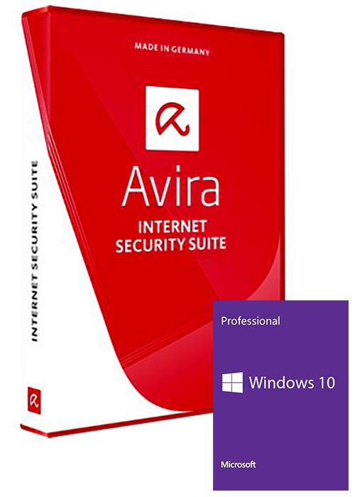 Official Windows 10 Pro OEM+Avira Internet Security Suite 1 PC 1 YEAR Global Windows 10 Pro OEM+Avira Internet Security Suite 1 PC 1 YEAR Global