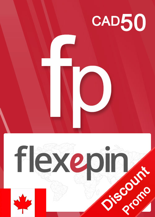 Official Flexepin Voucher Card 50 CAD Flexepin Voucher Card 50 CAD
