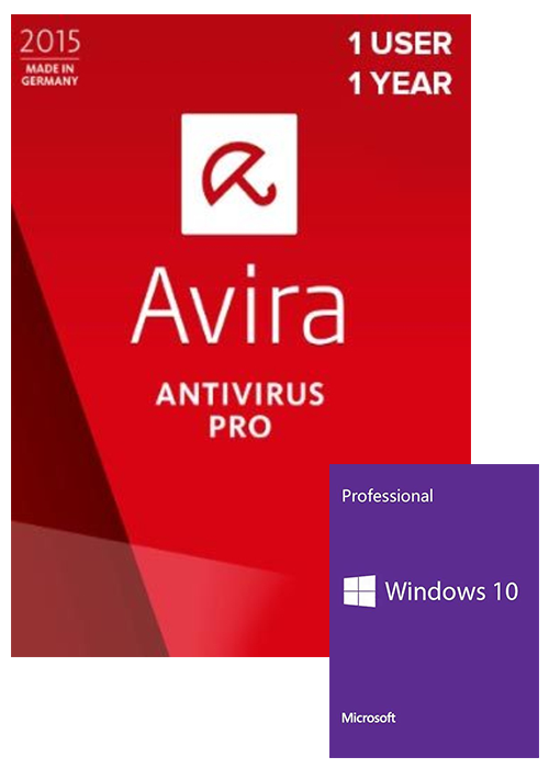 Official Windows 10 Pro OEM+Avira Antivirus Pro 1 PC 1 YEAR Global Windows 10 Pro OEM+Avira Antivirus Pro 1 PC 1 YEAR Global